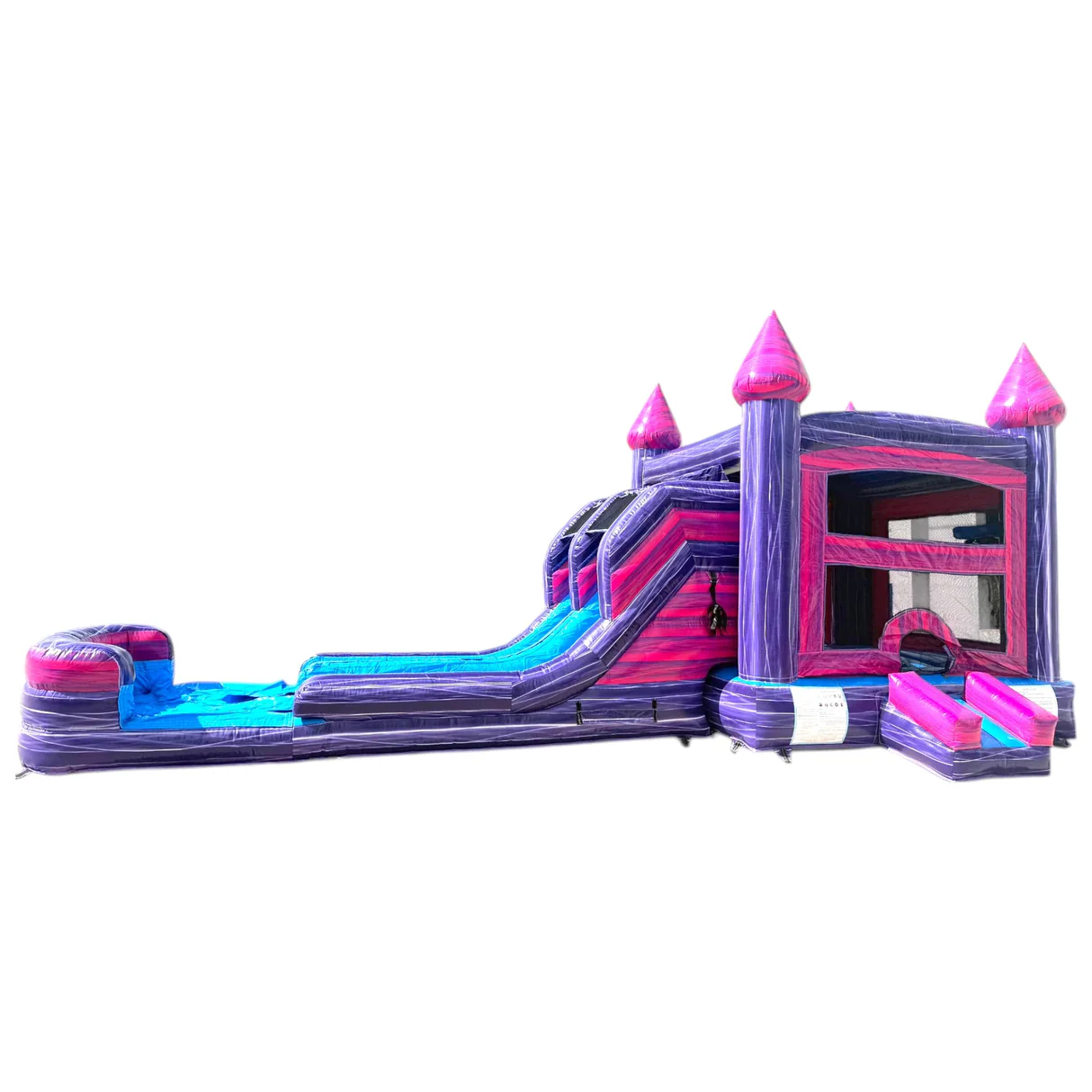 Purple Palace Bounce House & Dual Lane Slide rental